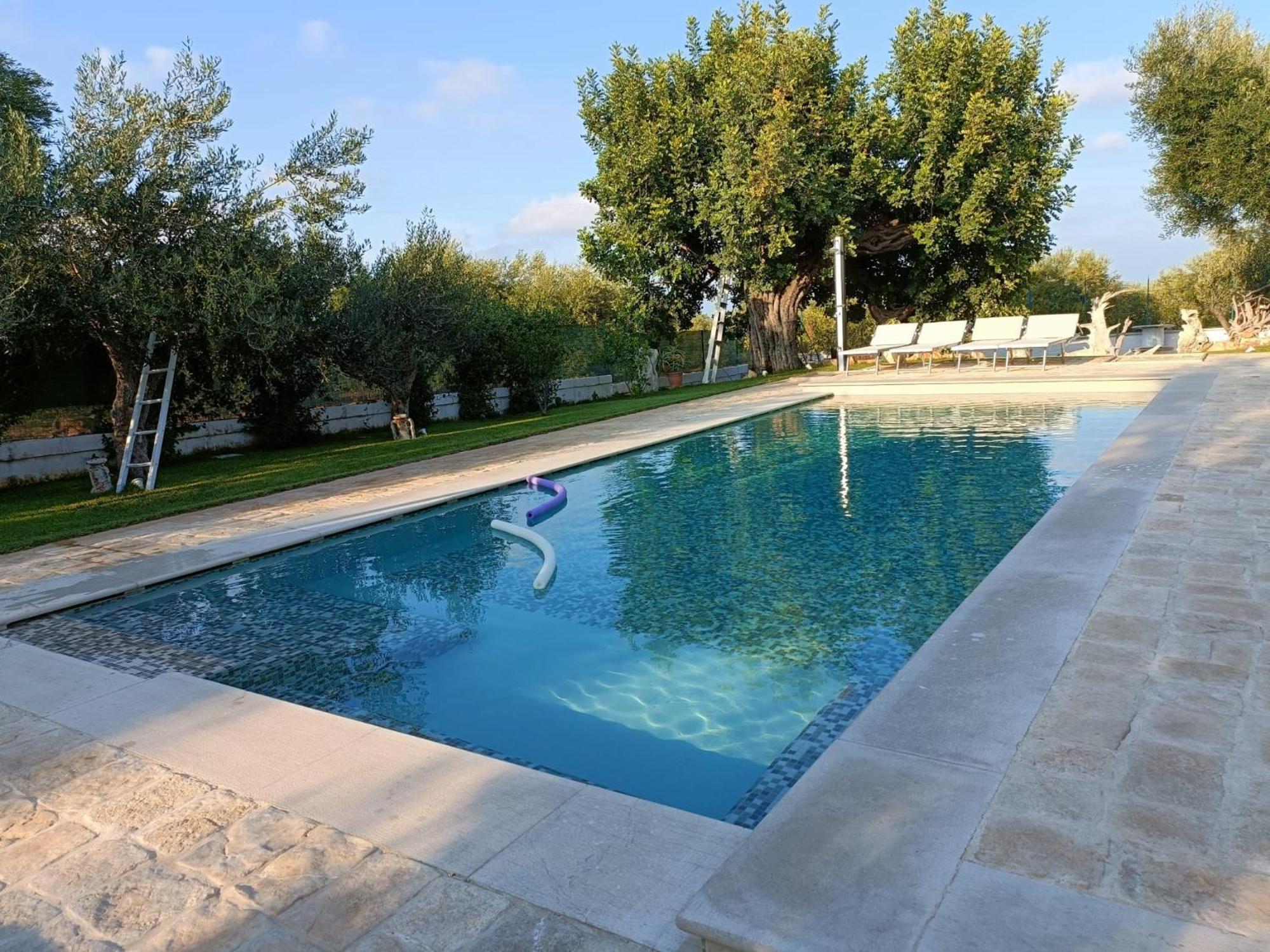 Il Vecchio Carrubo - Villa Con Piscina A Sfioro Macchia di Monte Extérieur photo